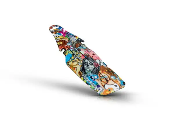 Rie:sel Design Rit:ze Stickerbomb veľkosť blatníka. L