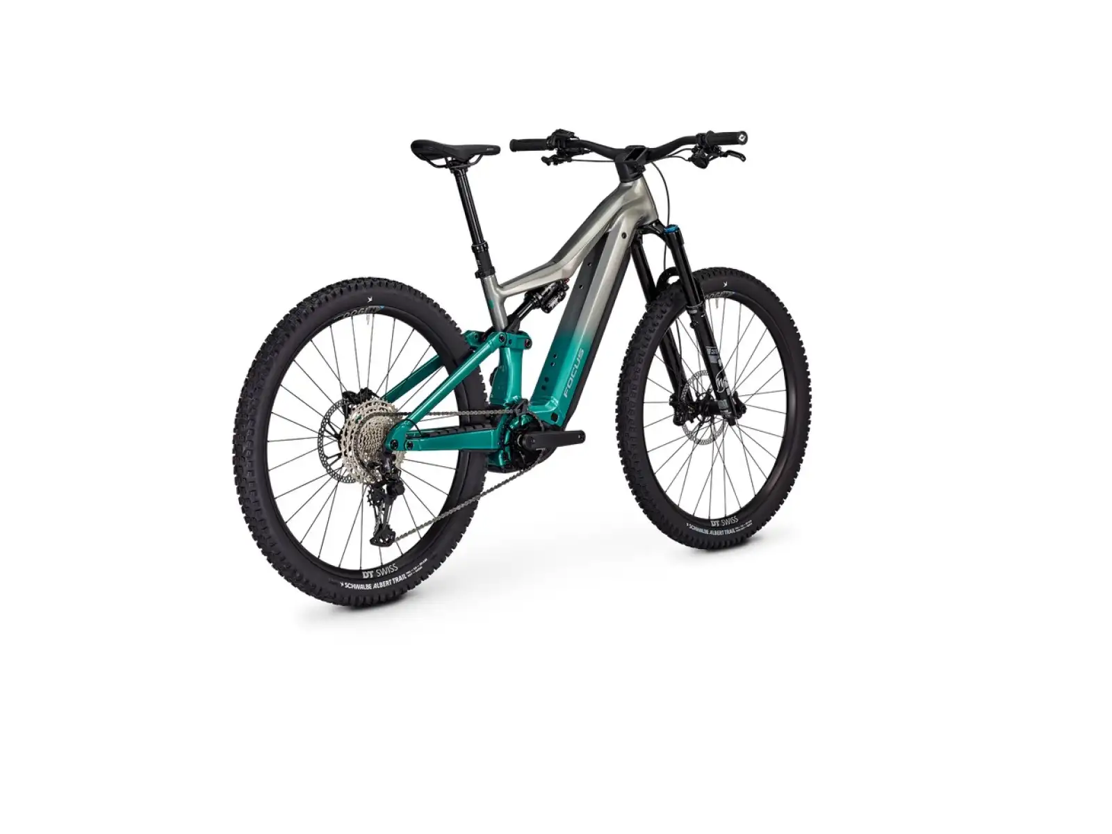 Focus JAM2 6.9 600 Wh horský elektrobicykel Nepalsilver/Emeraldgreen