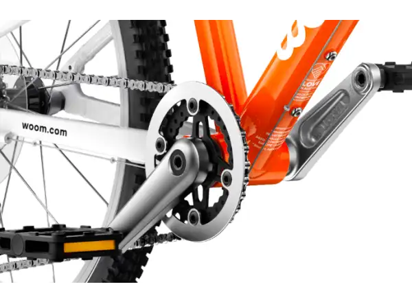 Woom 4 Flame Orange 20 detský bicykel