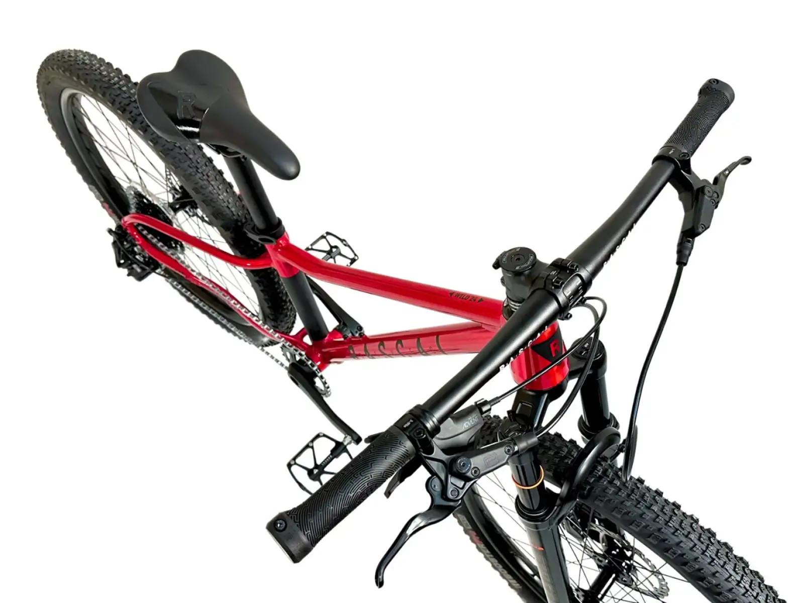Rascal Wild 24 detský bicykel Ruby Red