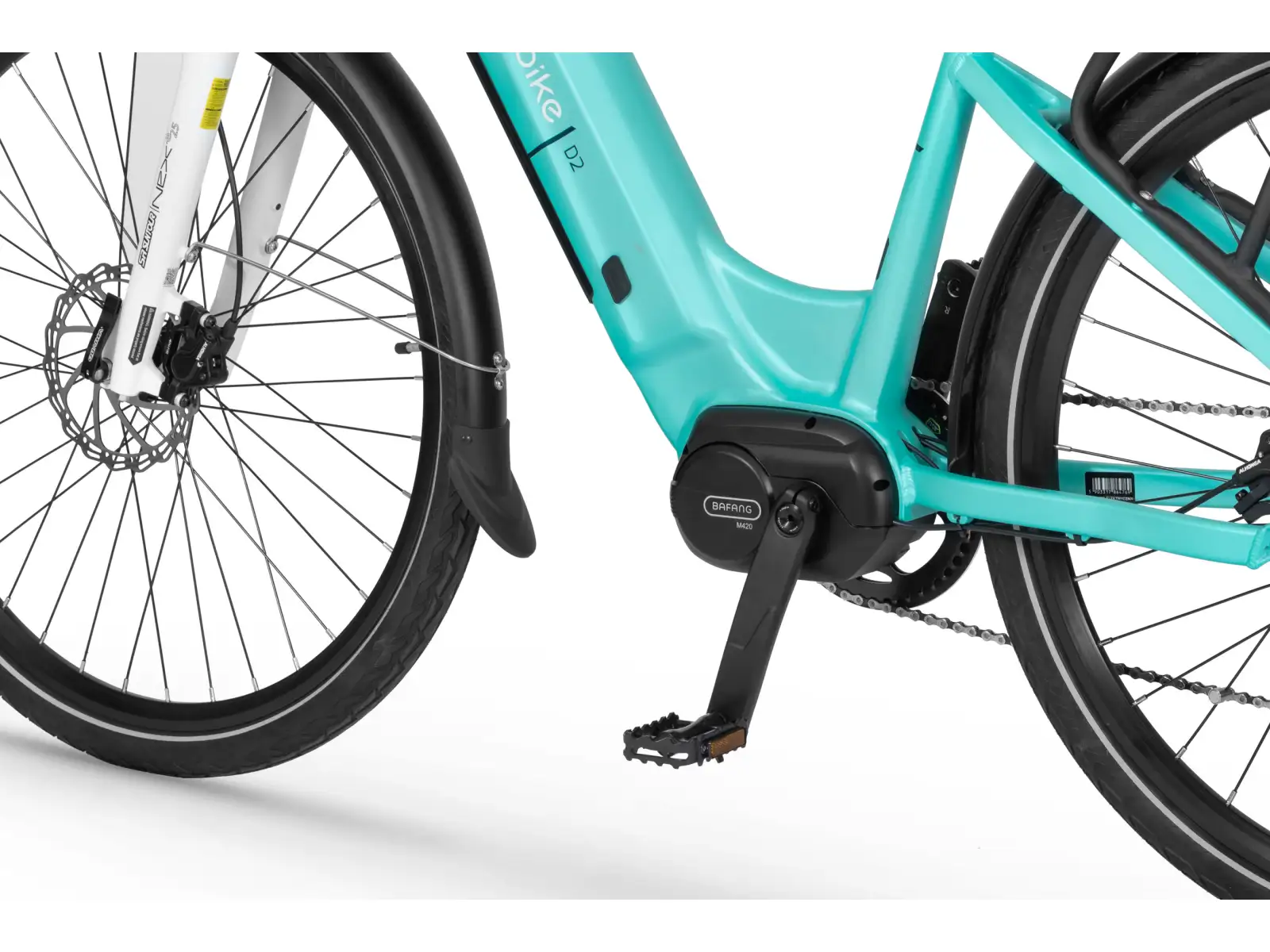 Ecobike D2 City Menthol mestský elektrobicykel