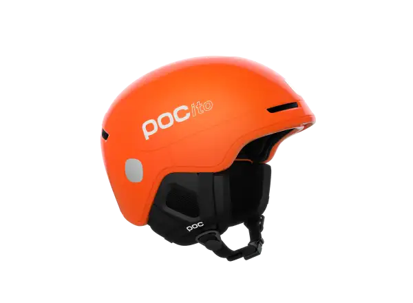 POC POCito Obex MIPS detská lyžiarska helma Fluorescent Orange