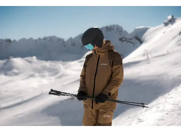 Leki Voltec TR zjazdové palice Dark anthracite-black-white