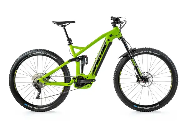 Apache Quruk Bosch 5 celoodpružený e-bike acid green