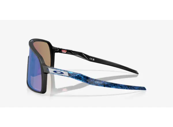 Oakley Sutro slnečné okuliare Matte Black/Crystal Blue/Prizm Sapphire