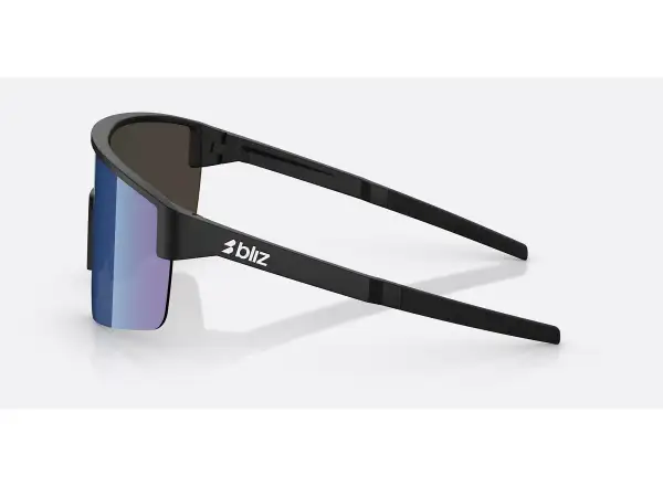 Bliz P004 slnečné okuliare Matte Black/Grey Blue Mirror
