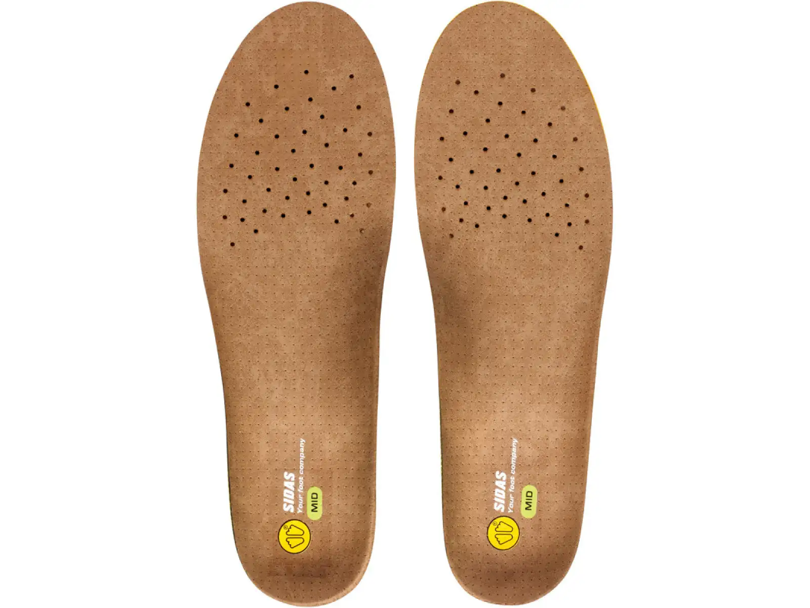 Sidas 3Feet Outdoor Mid vložky do topánok stredná klenba 1 pár