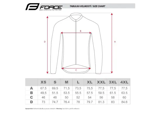 Force Angle MTB pánsky dres dlhý rukáv modrá/červená