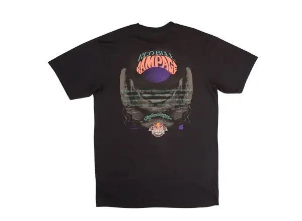 Troy Lee Designs Red Bull Rampage Intergalactic pánske tričko krátky rukáv Coal