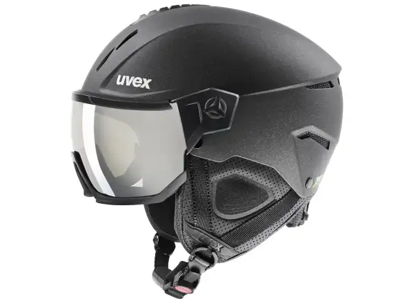Uvex Instinct Visor lyžiarska helma black matt