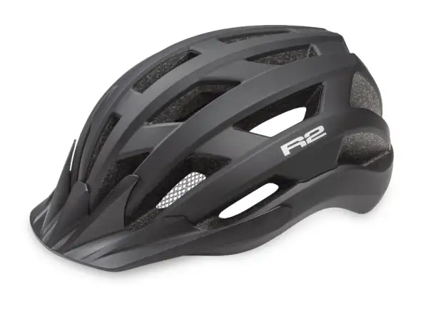 R2 Explorer cyklistická prilba čierna matná