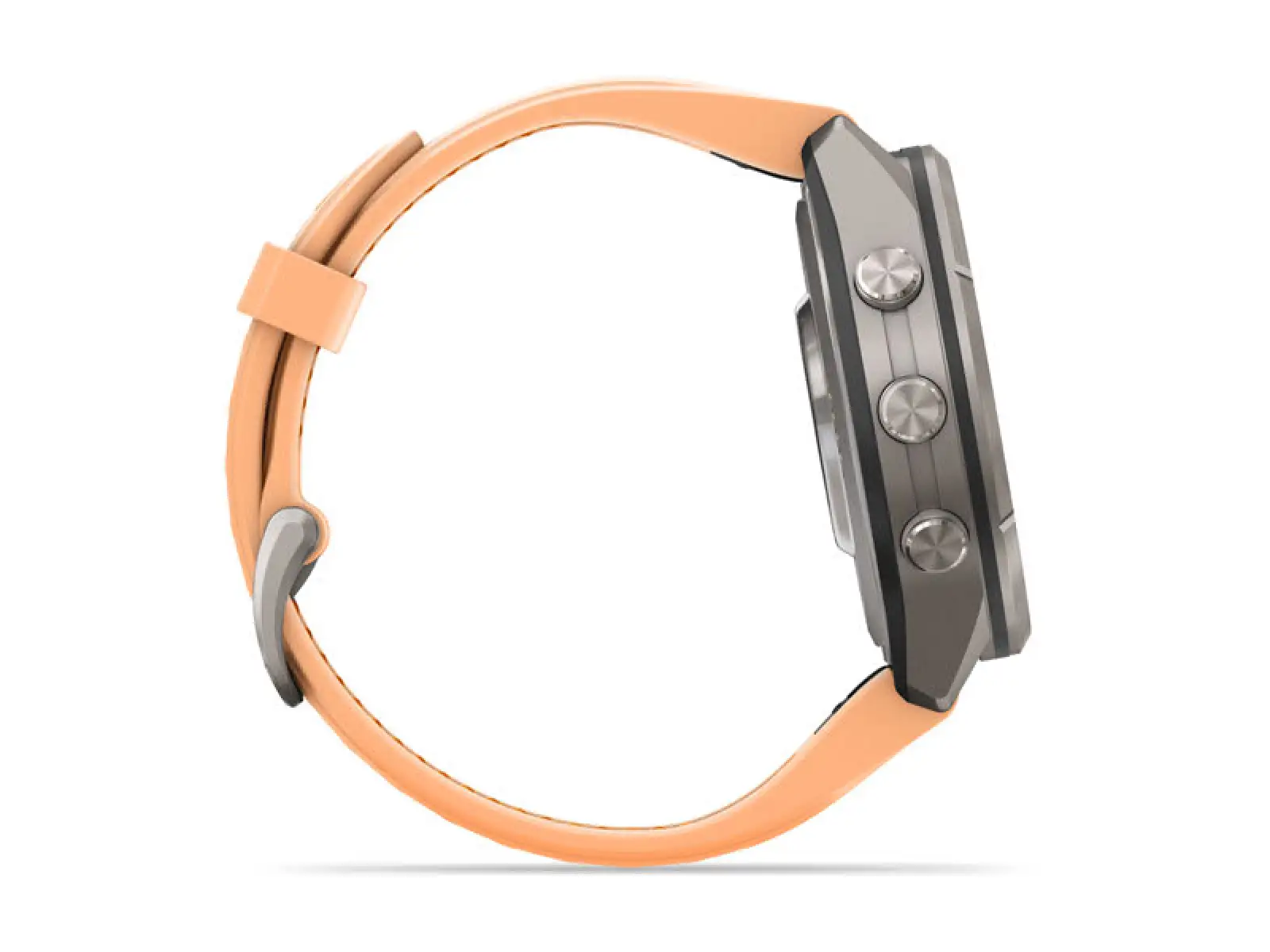 Garmin fenix 9 Pro – inReach 43 mm smart hodinky Titanium Shell pink/autumn orange silicone band