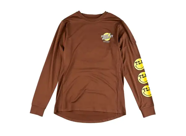 Troy Lee Designs Ruckus Ride pánsky dres dlhý rukáv Chocolate