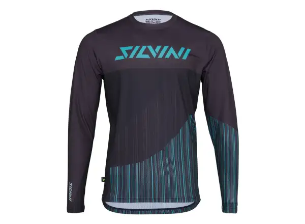 Silvini Ello pánsky voľný dres dlhý rukáv Black/Olive