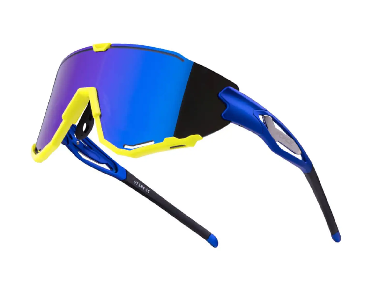 Force Creed okuliare fluo/modré/modré revo sklá