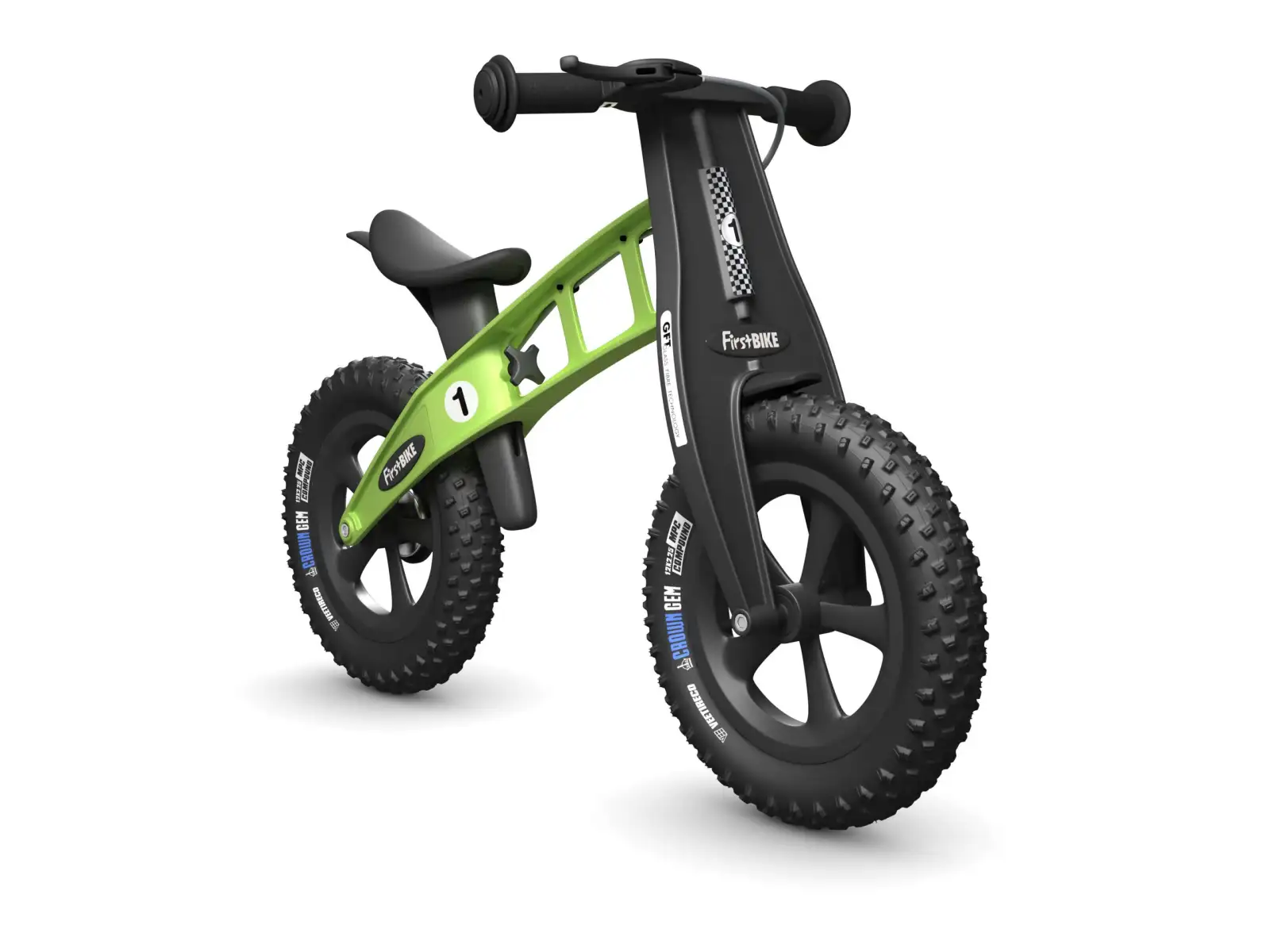 First Bike FAT detské odrážadlo Green