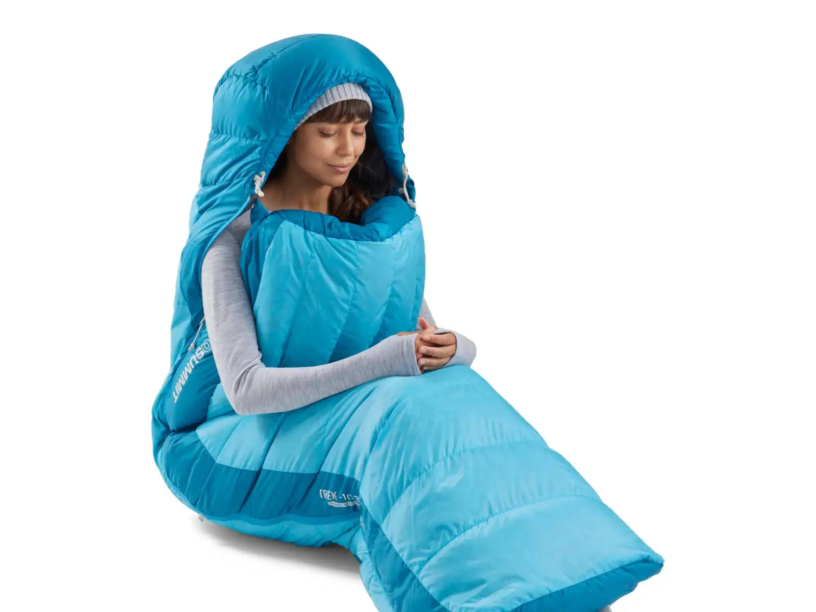 Sea To Summit Trek dámsky spací vak -9C Blue Atoll