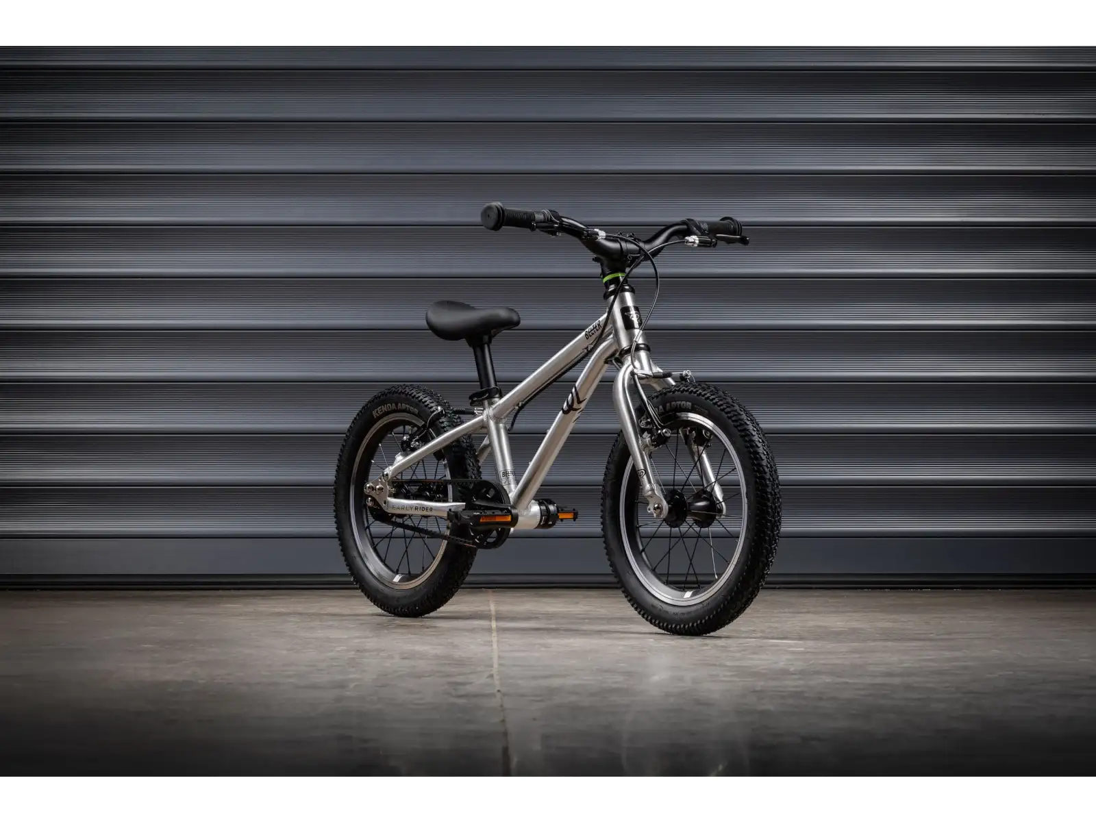 Early Rider Belter 14" detský bicykel Brushed Aluminium 2026