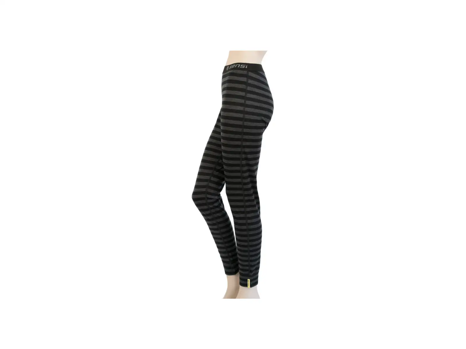 Sensor Merino Active dámske legíny čierna/šedá