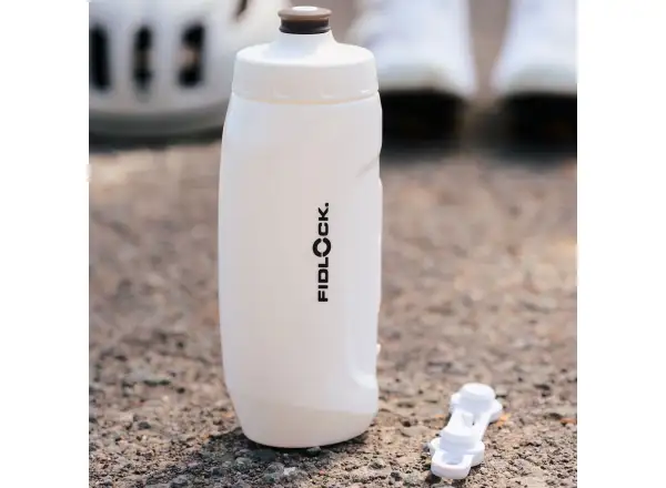 Fidlock Twist set fľaša 590 ml + základňa na rám Polar White