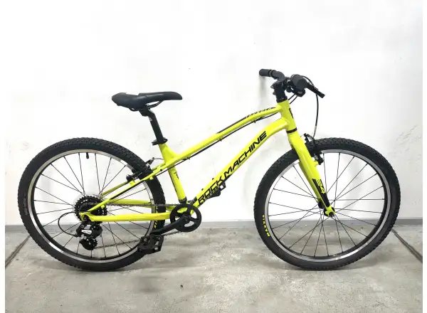 Rock Machine Thunder 24 detský bicykel yellow/black VZORKA