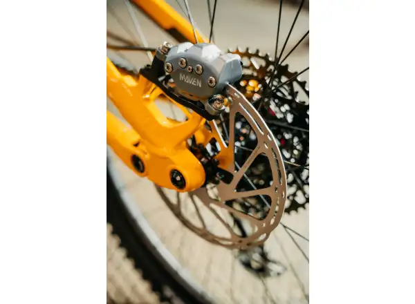 Nukeproof Mega 290 Pro Alloy Eagle 90 celoodpružený bicykel Yellow