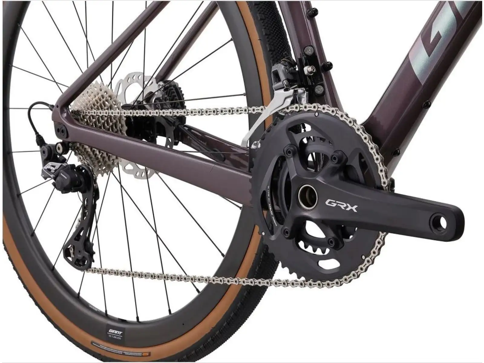 Giant Revolt Advanced 0 gravel bike charcoal plum