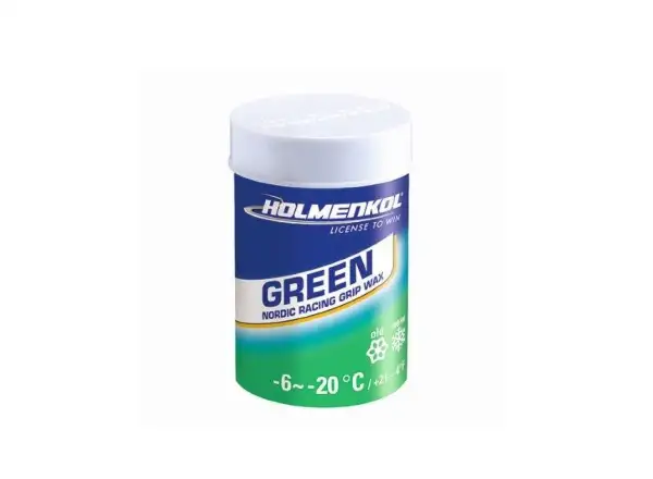 Holmenkol Grip Green stúpací vosk 45 g