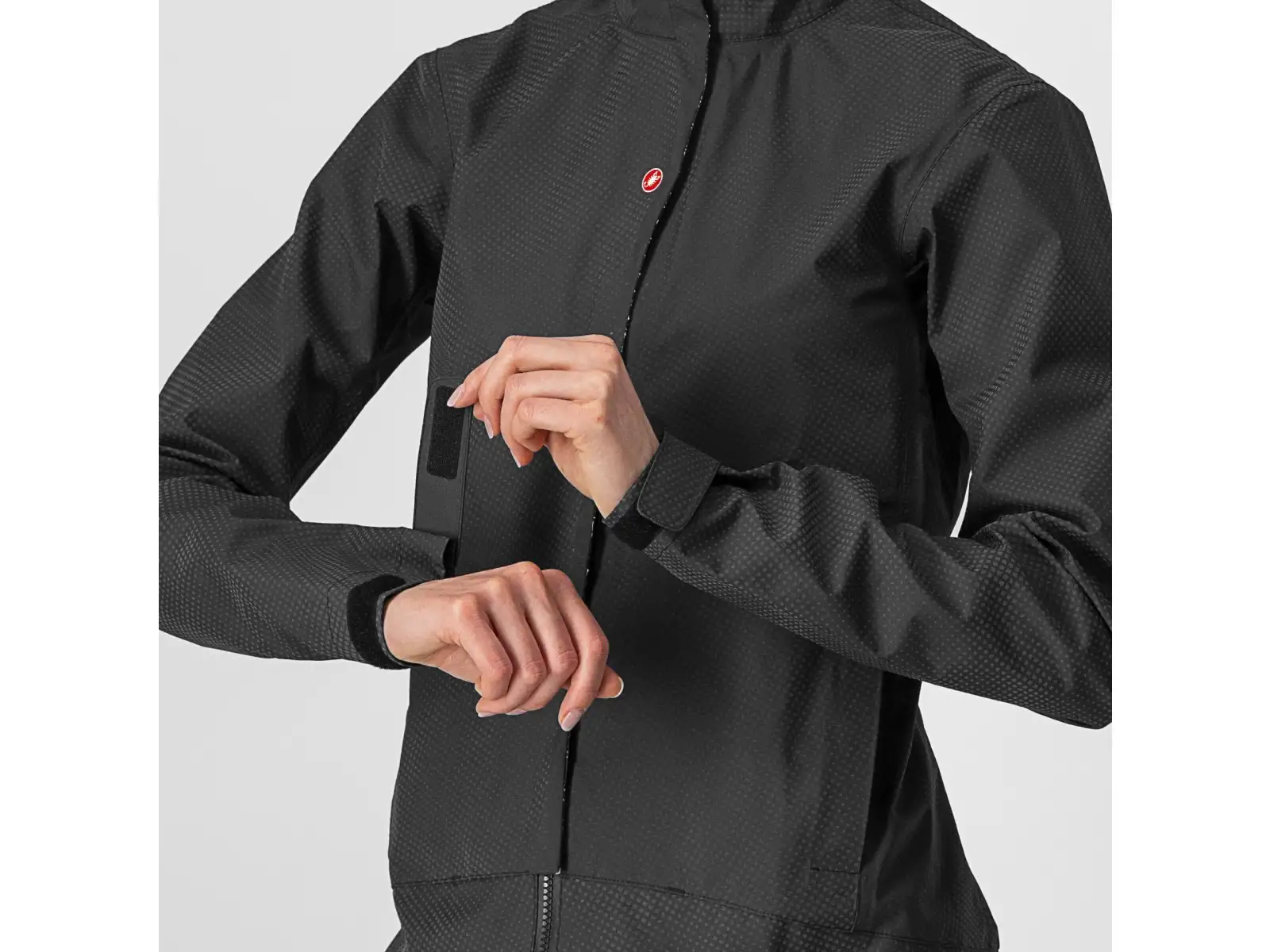 Castelli Commuter Reflex dámska bunda Light Black