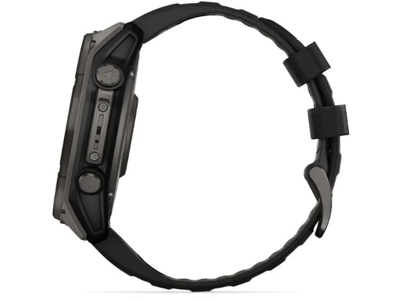 Garmin fenix 8 - 51 mm Solar Sapphire inteligentné hodinky Carbon DLC Titanium Black/Pebble Gray