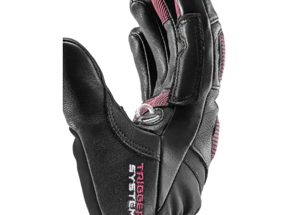 Leki Griffin Pro 3D Women dámske rukavice Black-Rose