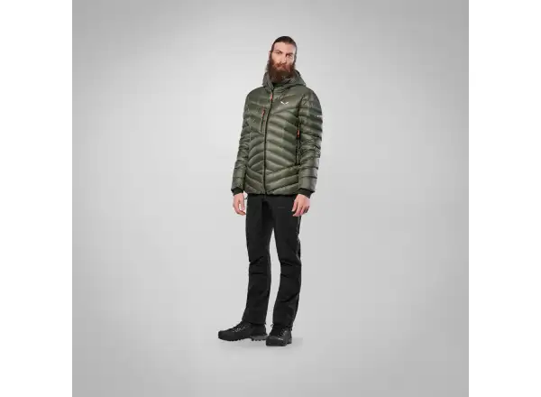 Salewa Ortles Med 3 RDS DWN pánska bunda Faded Green