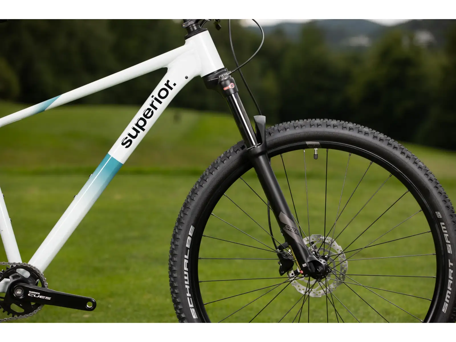 Superior XC 6.2 horský bicykel Gloss Grey/Petrol