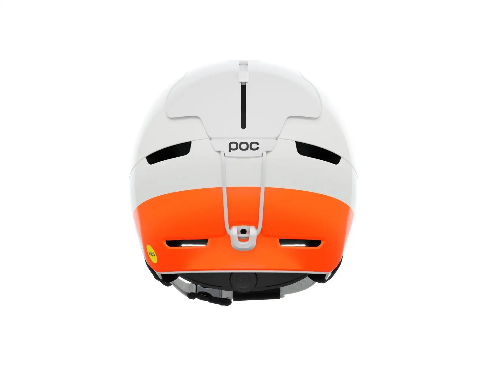POC Obex MIPS lyžiarska prilba Hydrogen White/Fluorescent Orange