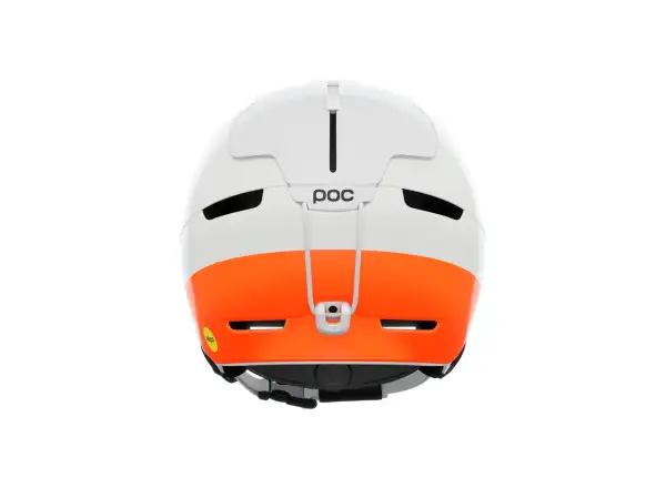 POC Obex MIPS lyžiarska prilba Hydrogen White/Fluorescent Orange