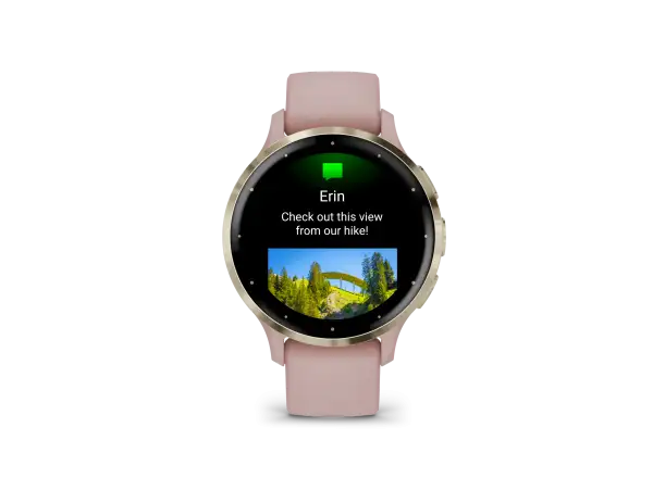 Garmin Venu 3S smart hodinky Soft Gold/Dust Rose