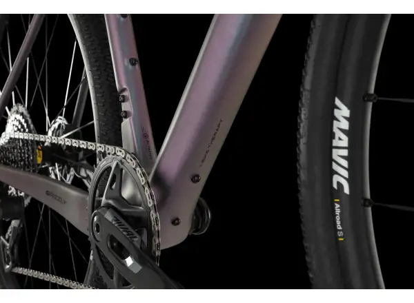 4Ever Grizzly AXS gravel bicykel Titan Rainbow
