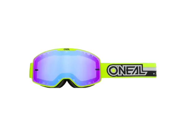 Zjazdové okuliare ONeal B-20 Proxy Neon Yellow/Black/Radium Blue