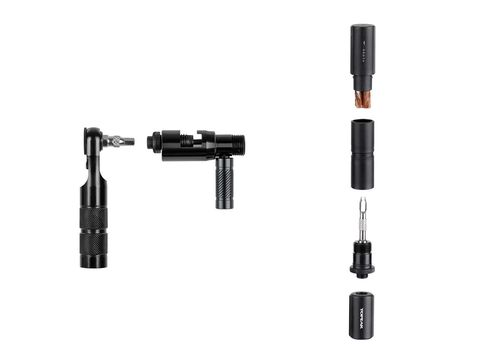 Súprava náradia Topeak Ratchet'n Roll Pro s račňou 17 funkcií čierna