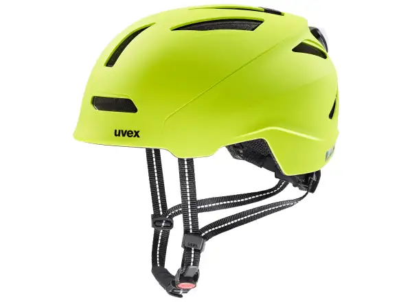 Uvex Urban planet LED prilba Lime matt
