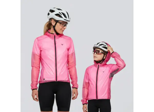 Silvini Savio unisex pršiplášť Pink