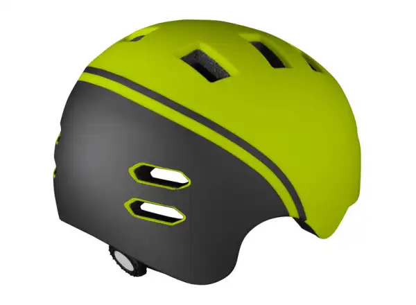 Etape Buddy detská prilba lime/antracit