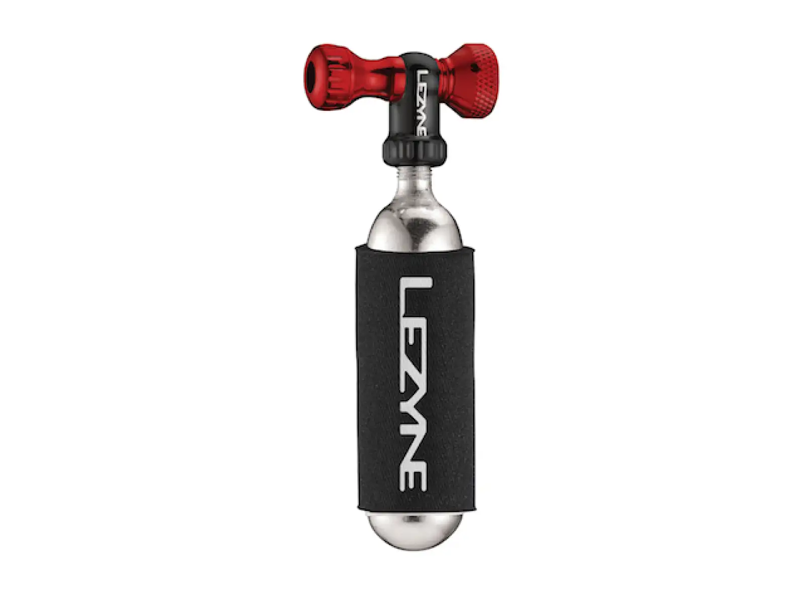 Lezyne Control Drive CNC CO2 pumpa + bombička 16 g červená