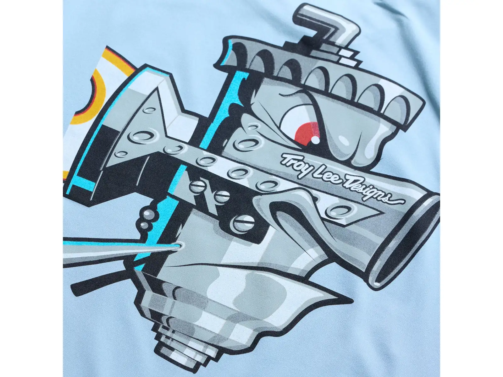 Troy Lee Designs Youth Ruckus Ride detský dres dlhý rukáv Carbs Dawn Blue