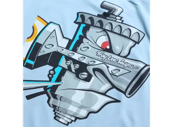Troy Lee Designs Youth Ruckus Ride detský dres dlhý rukáv Carbs Dawn Blue