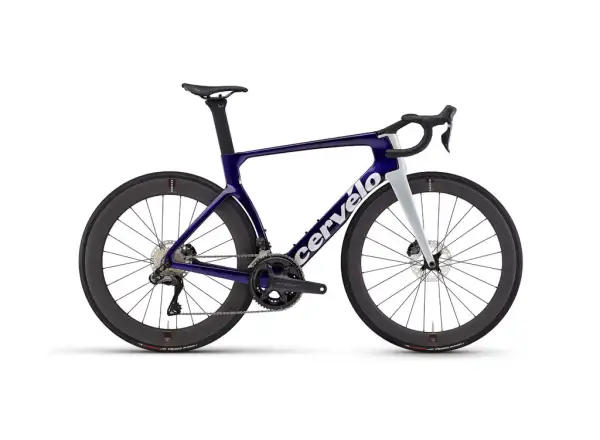 Cervélo S5 Ultegra Di2 cestný bicykel Sapphire/Ice