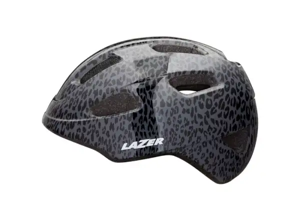 Lazer NUTZ KC detská prilba čierna Leopardí vel. Uni (50-56 cm)