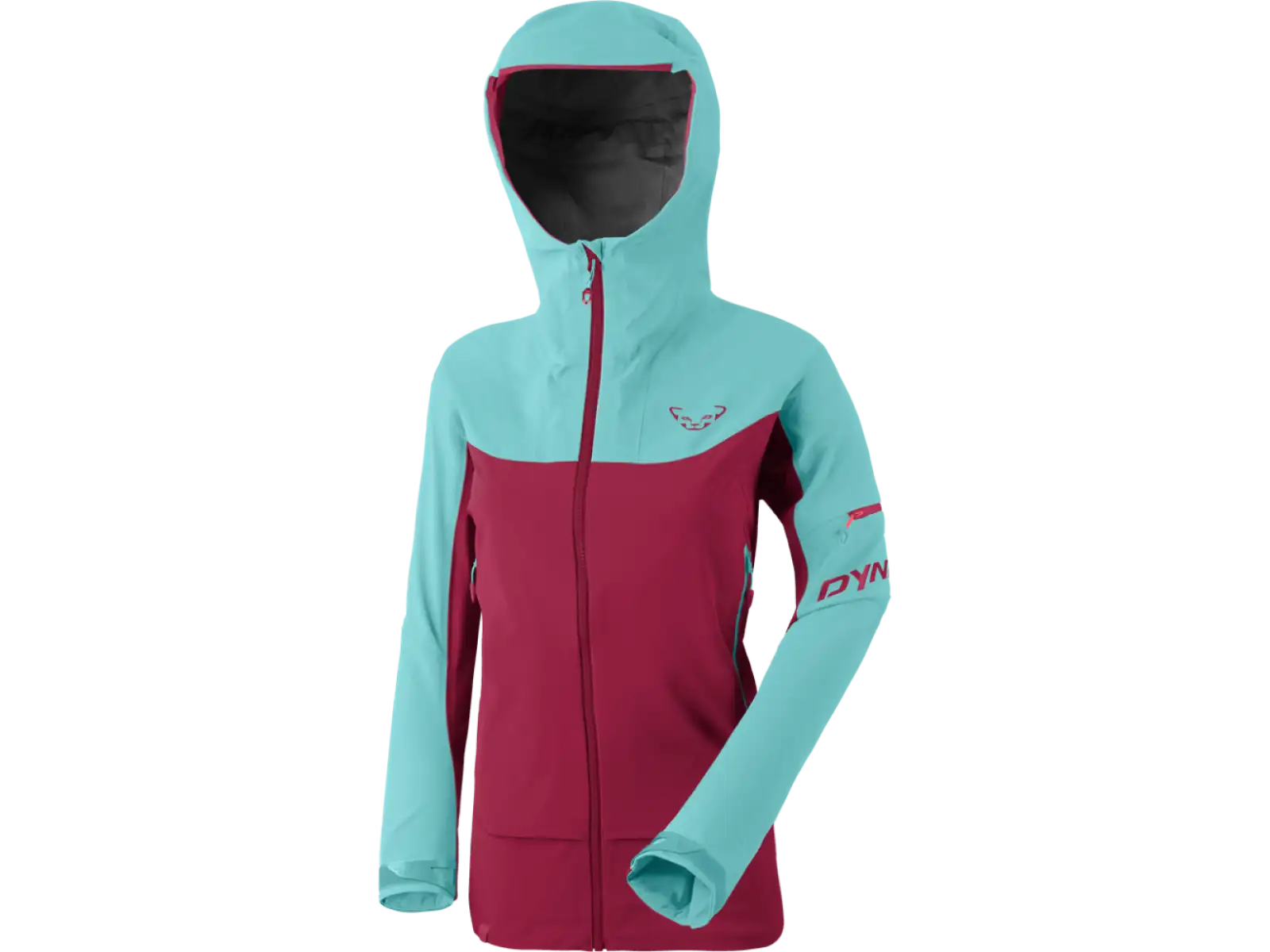 Dynafit Beast Hybrid Dámska bunda Marine Blue/Beet Red