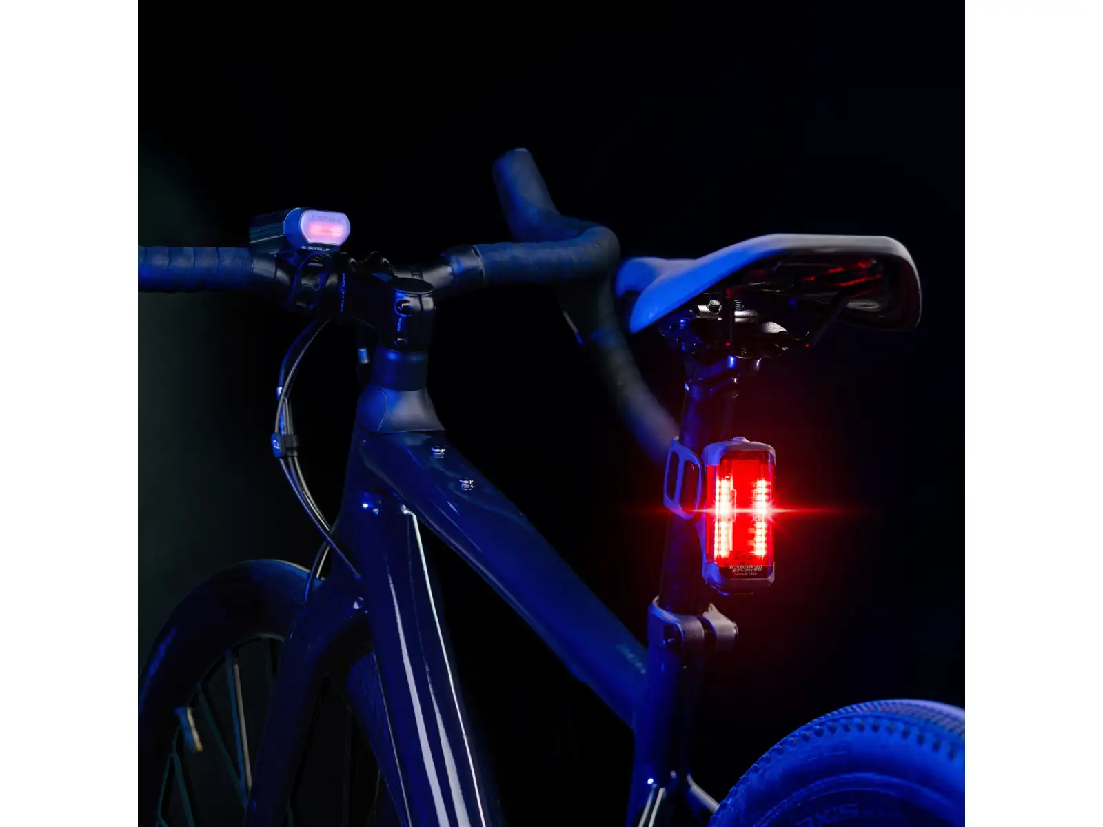 Lezyne Radar React StVZO System predné a zadné svetlo Black