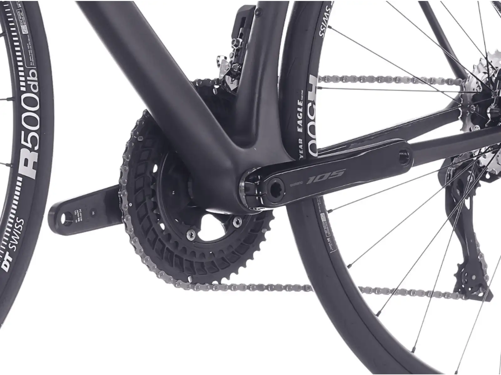 Superior RR 9.5 cestný bicykel Matte Carbon / White